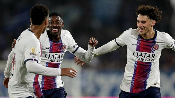 Dembelé rescató al PSG Dembelé rescató al PSG
