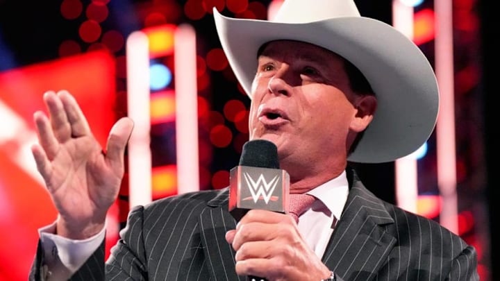 JBL commented on The Rock and Cody segment from Smackdown. JBL commented on The Rock and Cody segment from Smackdown.