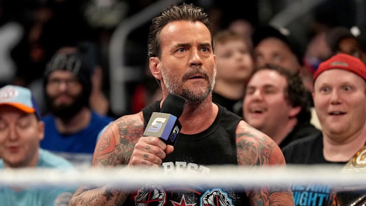 CM Punk on 2/28/25 SmackDown CM Punk on 2/28/25 SmackDown