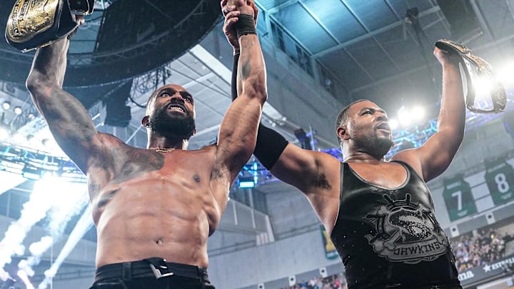 Street Profits react to WWE Tag Team Championship victory