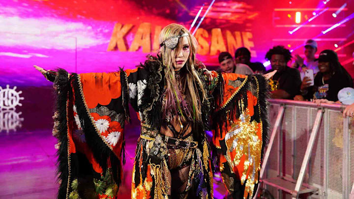 Kairi Sane is at Monday Night Raw. Kairi Sane is at Monday Night Raw.