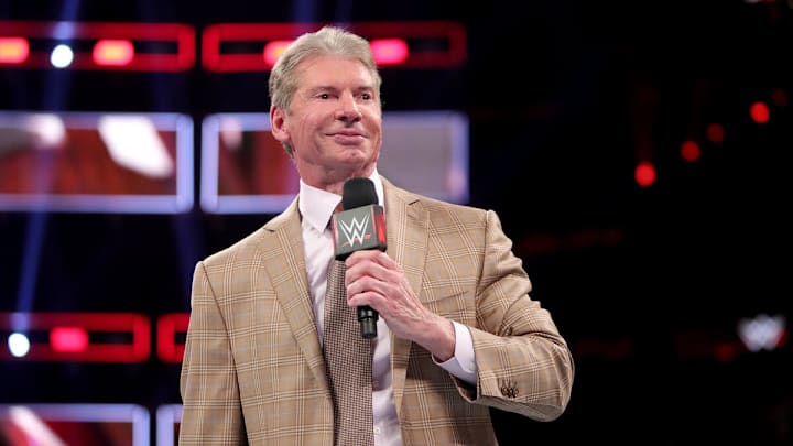 Vince McMahon was eventually revealed as the higher power in the storyline.