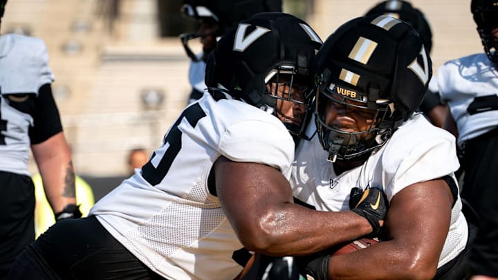 Vanderbilt started hitting for the first time of the fall on Tuesday.