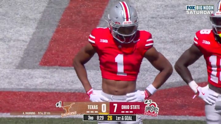 Joel Klatt got his stadiums confused for a second during Saturday's Texas-Ohio State showdown.