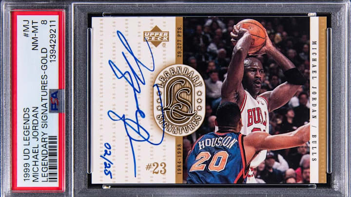 Michael Jordan Legends Auto