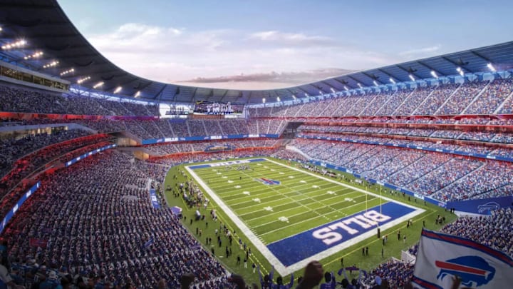 Rendering of new HIghmark Stadium, Orchard Park N.Y. Rendering of new HIghmark Stadium, Orchard Park N.Y.