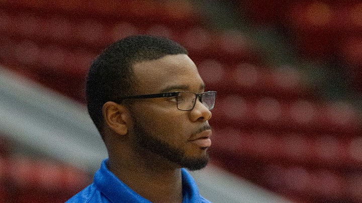 Canterbury Girls Head Basketball Coach Elisha Murray watches his team against Somerset Prep during the second half of their FHSAA Girls 3A Championship game at The RP Funding Center in Lakeland Tuesday night. Somerset Prep won by a score of 75-44.

Canterbury 08