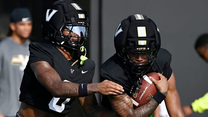 Junior Sherrill is stepping up as Vanderbilt's No. 1 receiver.