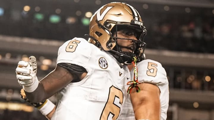 Tre Richardson caught a long touchdown on Saturday night. Tre Richardson caught a long touchdown on Saturday night.