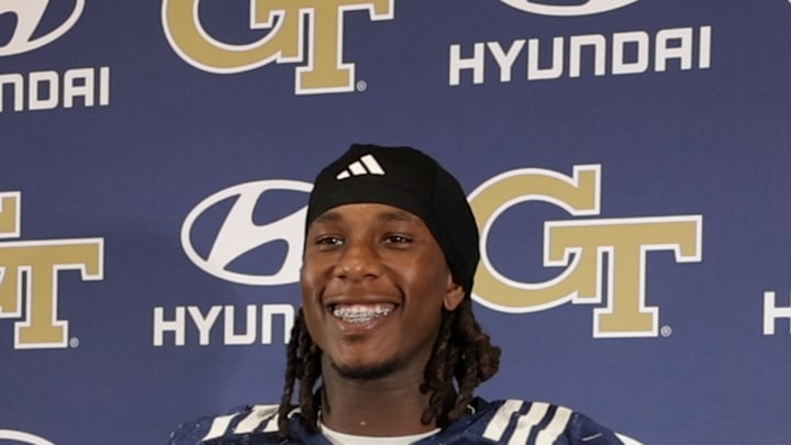 Georgia Tech LB Cayman Spaulding 