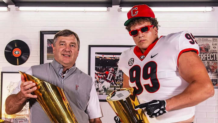 PReston Carey on UGA visit 