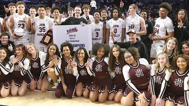John Handley won its first championship at the Virginia state boys basketball finals at Virginia Commonwealth University this past weekend. The Judges, ranked No. 15 in the final High School on SI Virginia Top 25 of the season, defeated Hampton in the Class 4 finale. John Handley won its first championship at the Virginia state boys basketball finals at Virginia Commonwealth University this past weekend. The Judges, ranked No. 15 in the final High School on SI Virginia Top 25 of the season, defeated Hampton in the Class 4 finale.