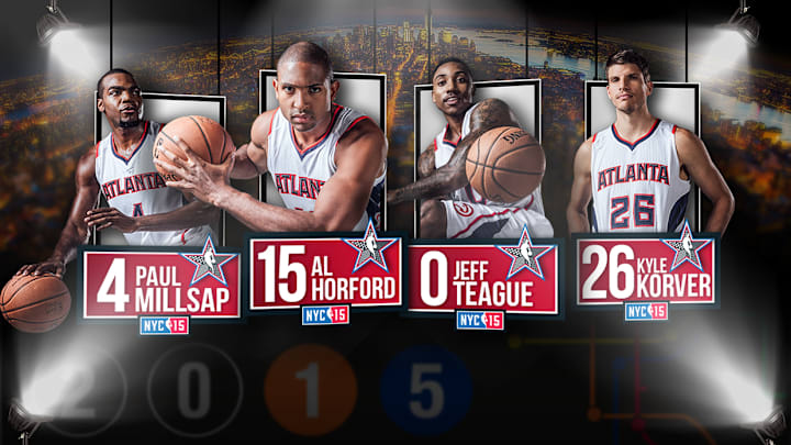 Atlanta Hawks 2015 All-Stars Atlanta Hawks 2015 All-Stars