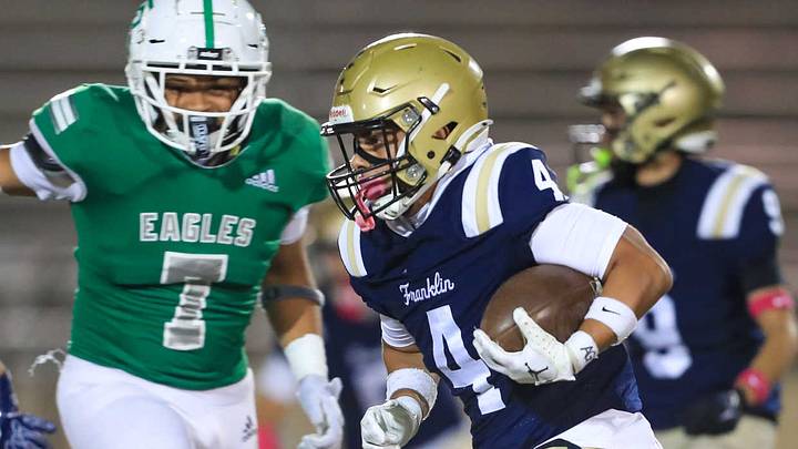 Franklin takes on Eagle Rock in a LA City Section high school football showdown. Franklin takes on Eagle Rock in a LA City Section high school football showdown.