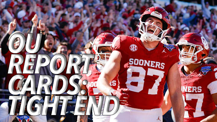 Oklahoma tight end Jake Roberts Oklahoma tight end Jake Roberts