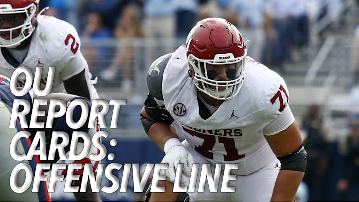 Oklahoma offensive tackle Logan Howland Oklahoma offensive tackle Logan Howland