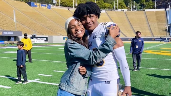 Cam Sidney with sister Saniyyah