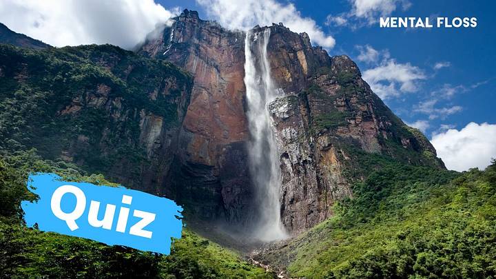 At 3,212 feet, Venezuela's Angel Falls is the world's tallest waterfall.