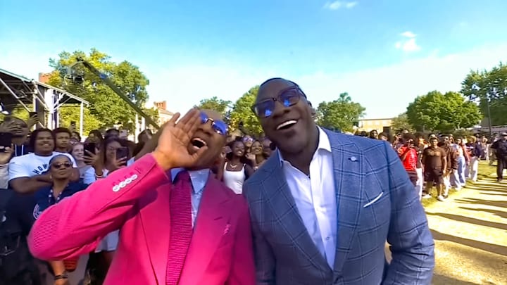 Stephen A. Smith and Shannon Sharpe