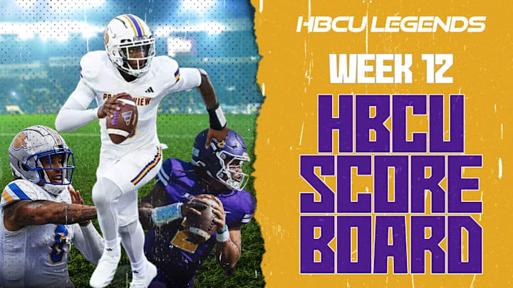 HBCU FOOTBALL SCORES IN WEEK 12
