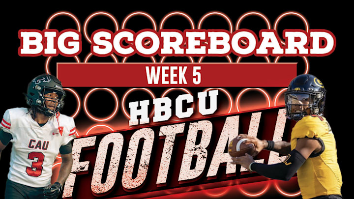  HBCU FOOTBALL SCOREBOARD OF THE WEEK 5
