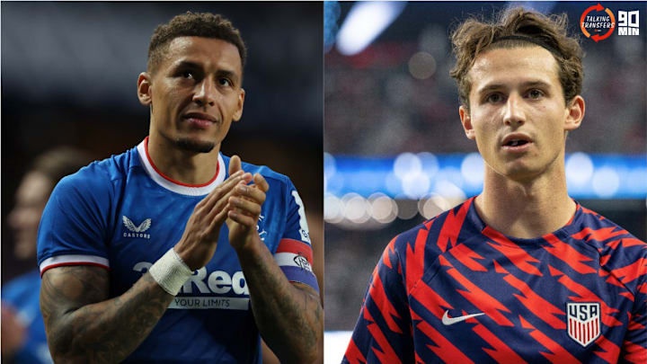 James Tavernier and Brenden Aaronson are wanted