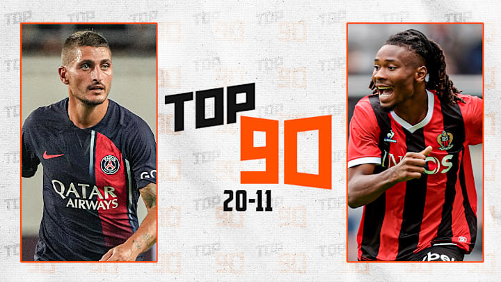 Marco Verratti et Khéphren Thuram sont dans le Top 20