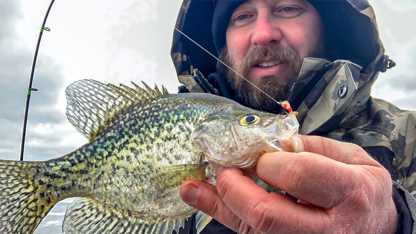My 5 Favorite Ice Fishing Moves to Make Crappies Bite