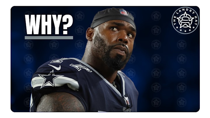 Former Cowboys offensive linemen Tyron Smith
