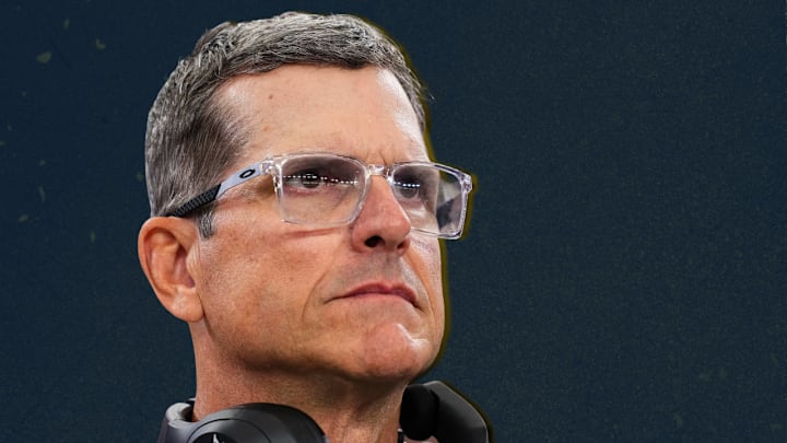 Chargers head coach Jim Harbaugh Chargers head coach Jim Harbaugh