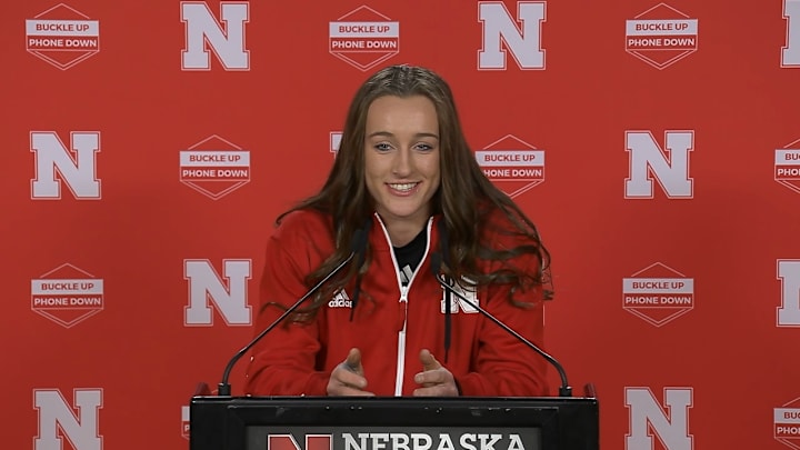 Nebraska softball pitcher Jordy Bahl says she's "definitely ready to go" after missing last season with an injury.
