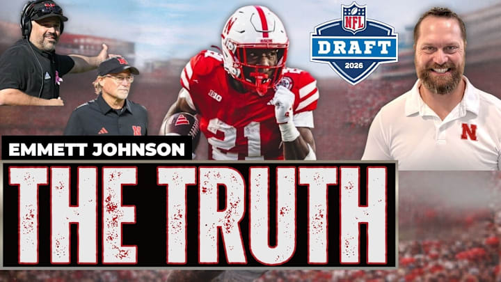 Emmett Johnson is awaiting next week's NFL Draft. Emmett Johnson is awaiting next week's NFL Draft.