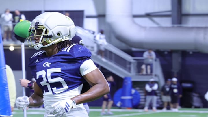 Georgia Tech LB Braylon Outlaw 