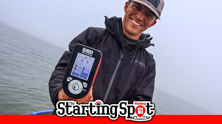 This is Bassmaster Elite pro Trey McKinney, not from his win on St Clair this weekend, but from a little time the author got to share with him earlier this year on Lake Santee Cooper. Just a fun shot of an angler who made some big headlines this week. Congrats, Trey!