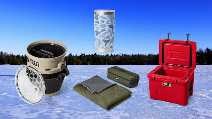 YETI gear is built for the cold and ready for the catch. YETI gear is built for the cold and ready for the catch.