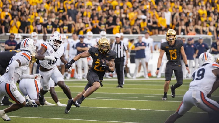 Caden Knighten in his first game for the Bears against Auburn, Baylor will have a chance for revenge in September against the Tigers in Atlanta.