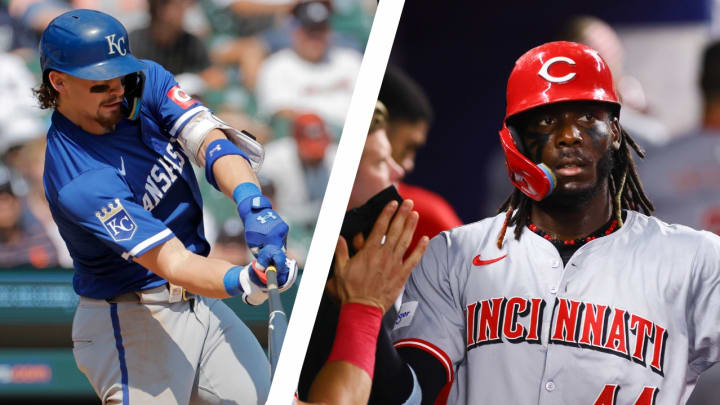 Bobby Witt Jr. and Elly De La Cruz. Bobby Witt Jr. and Elly De La Cruz.