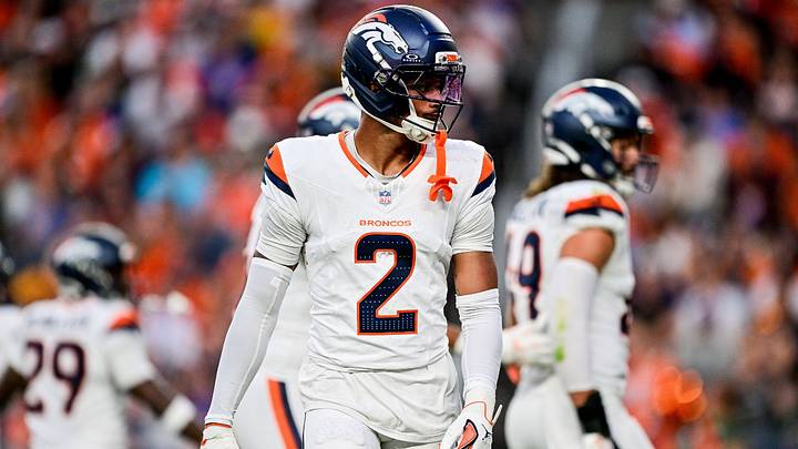 DENVER, CO - AUGUST 21: Denver Broncos cornerback Pat Surtain II (2) looks on as he plays in the first half during a preseason game between the Green Bay Packers and the Denver Broncos at Empower Field at Mile High on August 21, 2026 in Denver, Colorado. DENVER, CO - AUGUST 21: Denver Broncos cornerback Pat Surtain II (2) looks on as he plays in the first half during a preseason game between the Green Bay Packers and the Denver Broncos at Empower Field at Mile High on August 21, 2026 in Denver, Colorado.