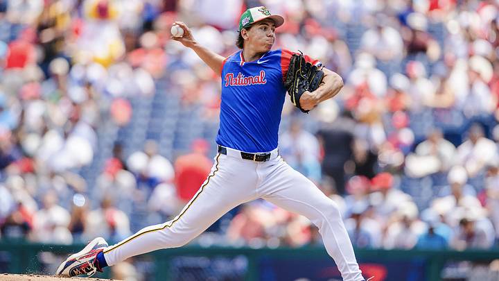 Pittsburgh Pirates pitching prospect Seth Hernandez in the 2026 Futures Game Pittsburgh Pirates pitching prospect Seth Hernandez in the 2026 Futures Game