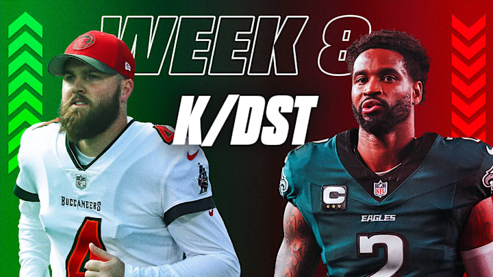 Chase McLaughlin and the Eagles DST are among those being discussed in Week 8 Start Em, Sit Em for Kickers and DST.