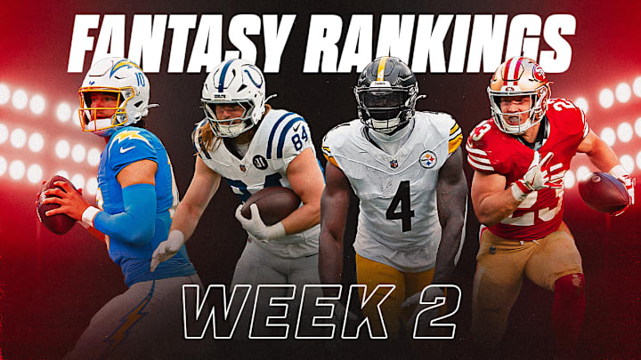 Week 2 Fantasy Football Player Rankings