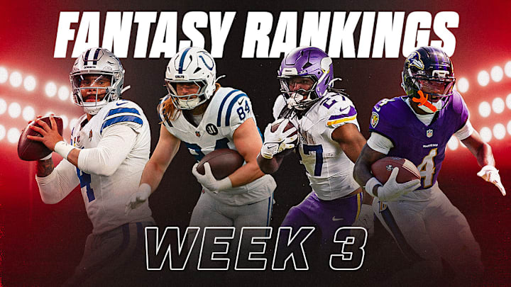 Fantasy Player Rankings Week 3 Fantasy Player Rankings Week 3