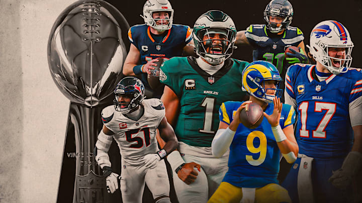 Some of the top teams chasing the Lombardi Trophy may look a little different than you expected in September.