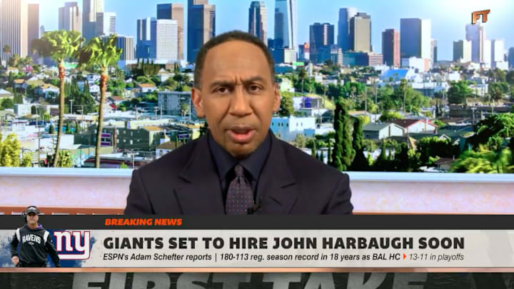 Stephen A. Smith wasn’t impressed with the Giants big offseason hire.