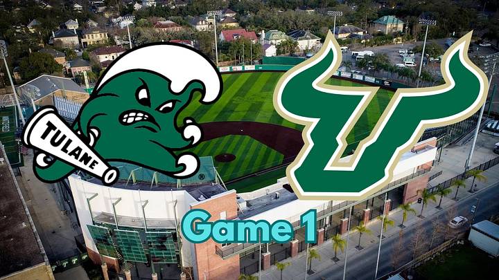 Tulane vs USF Baseball Game 1