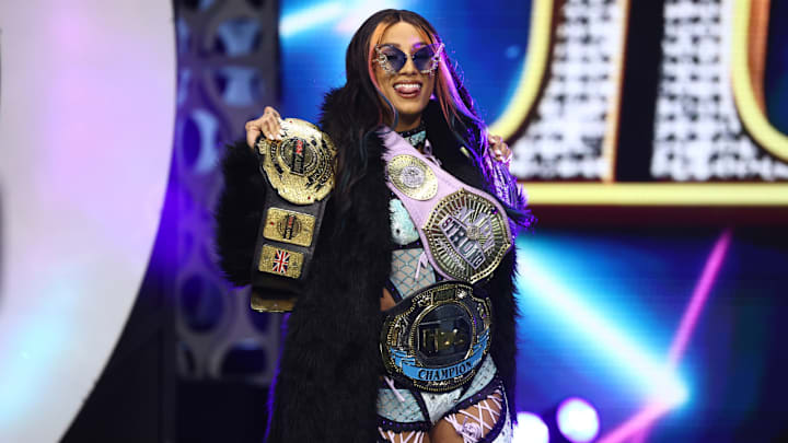 Mercedes Moné ready for action on AEW Collision Mercedes Moné ready for action on AEW Collision