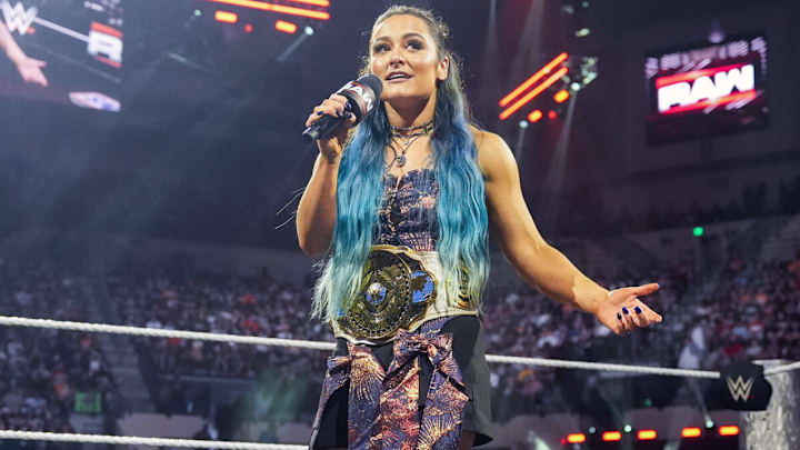 Lyra Valkyria on WWE Raw