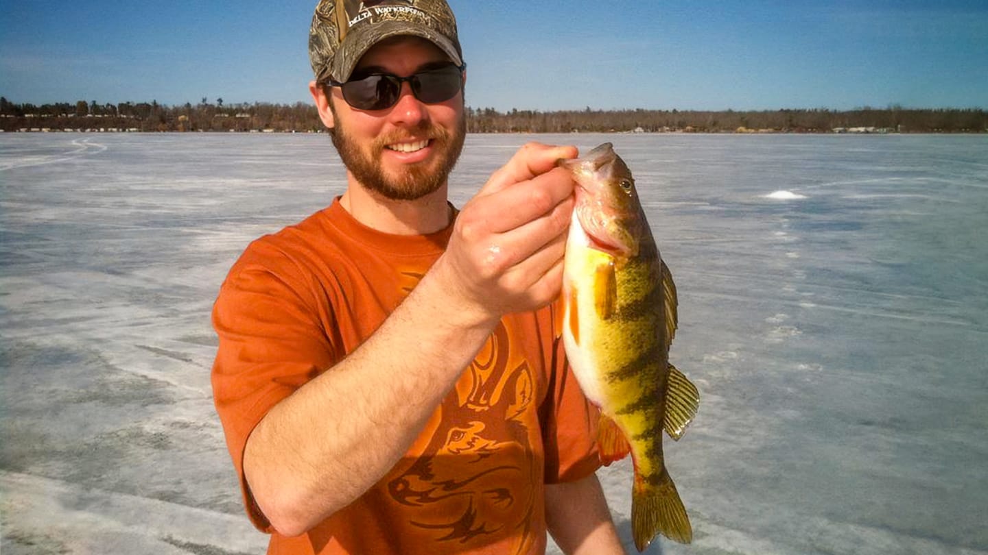 The Best Perch Fishing of the Year Happens Right Before Ice-Out
