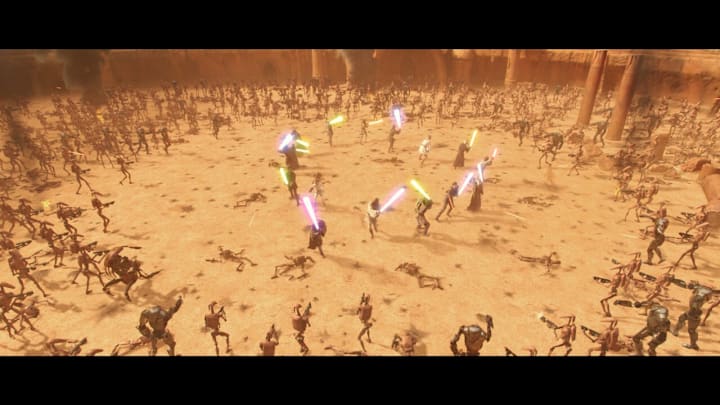 Star Wars: Episode II - Attack of the Clones. Battle of Geonosis. Image Credit: StarWars.com