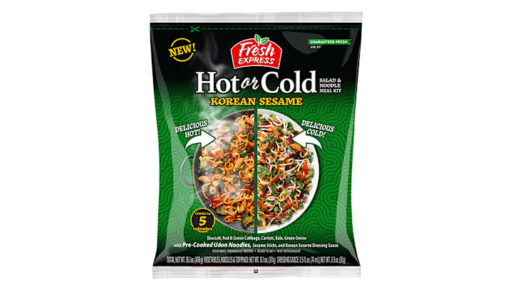 Fresh Express Hot or Cold Salad and Noodle Meal Kits. Image courtesy Fresh Express 